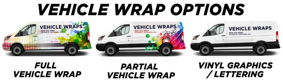 Vehicle wrap options.