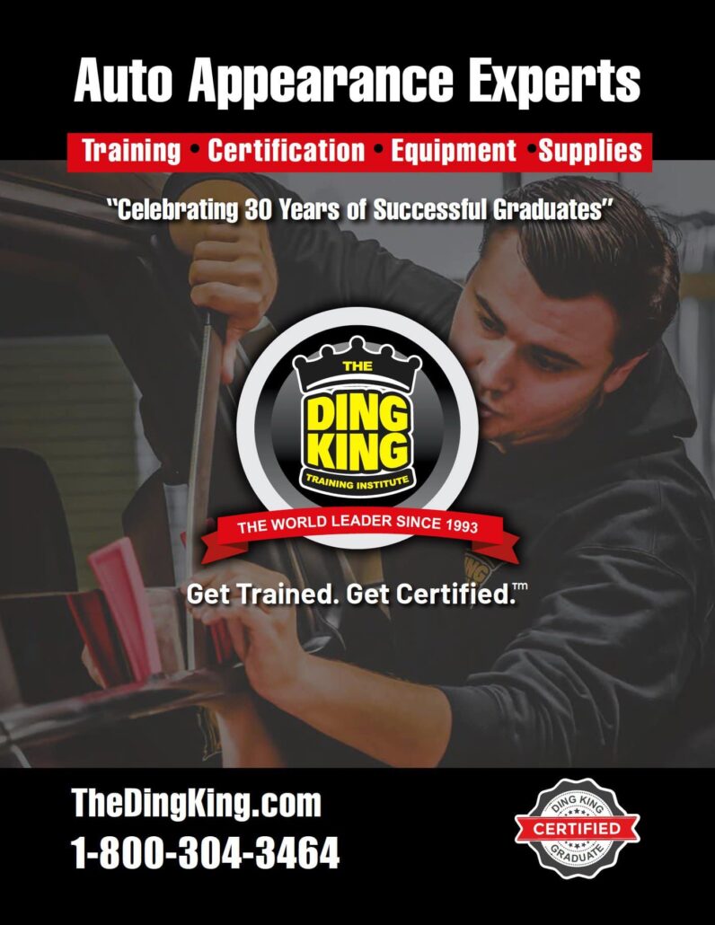 King king auto appearance experts training flyer.