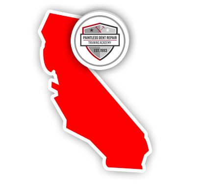 The logo for the California motorcycle rally offers sleek and dynamic design inspired by PDR Training Locations.