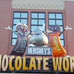Hershey's chocolate world.